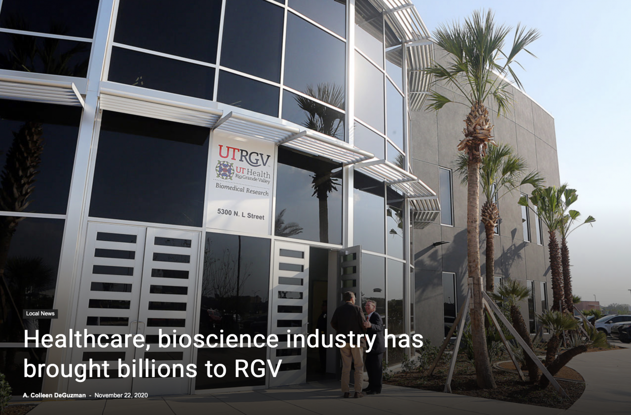 Healthcare, bioscience industry has brought billions to RGV - Workforce  Solutions -