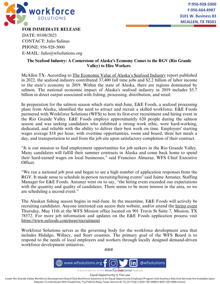 EE Hires in the RGV